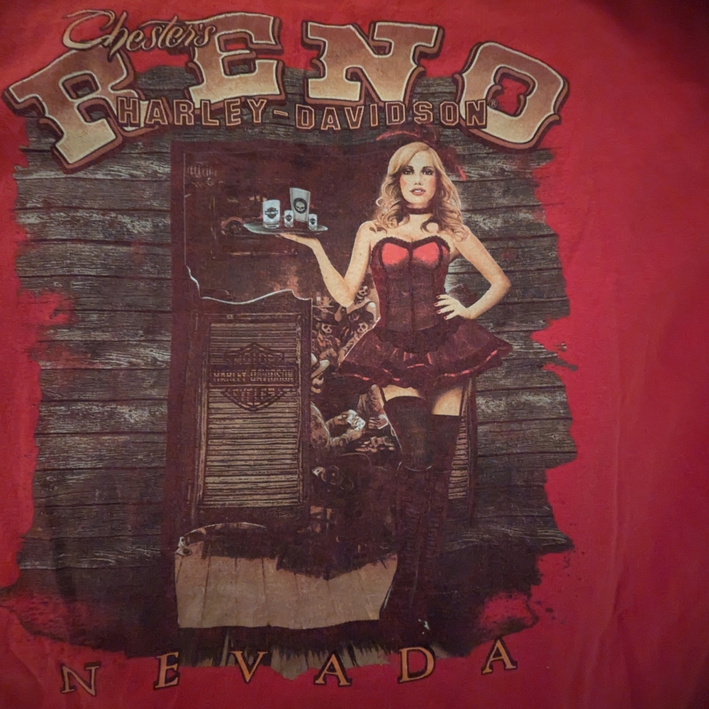 Red Harley Davidson Tshirt - Picture 6 of 9